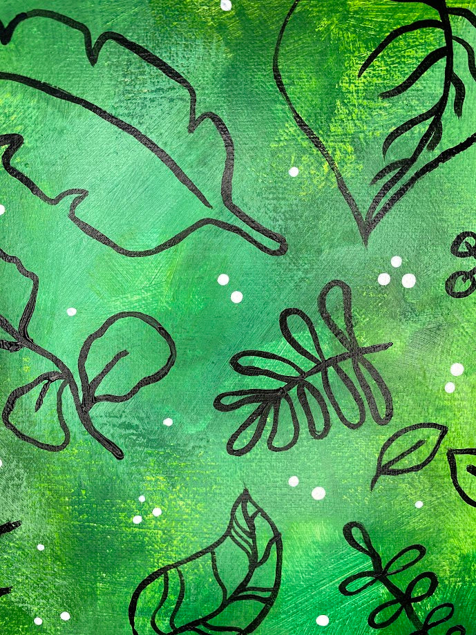 Leaves Painting