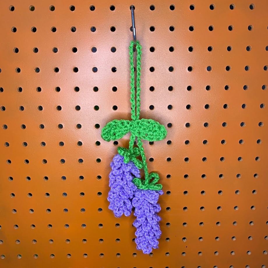 Wisteria Car Mirror Hangie