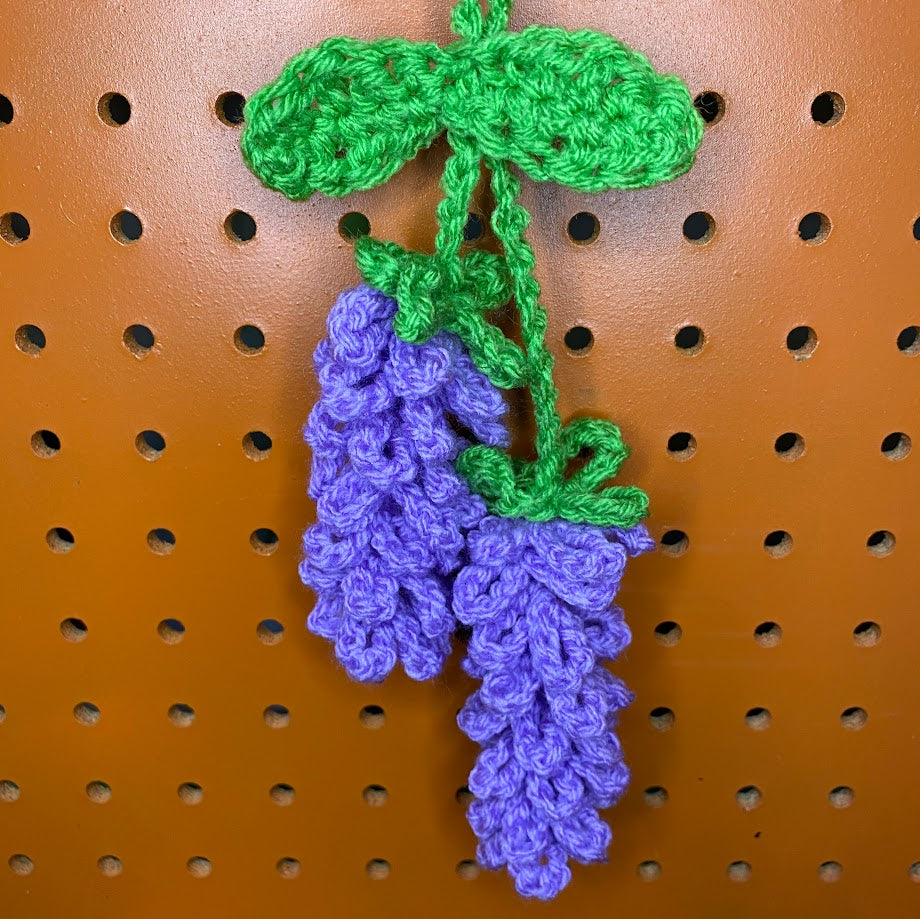 Wisteria Car Mirror Hangie