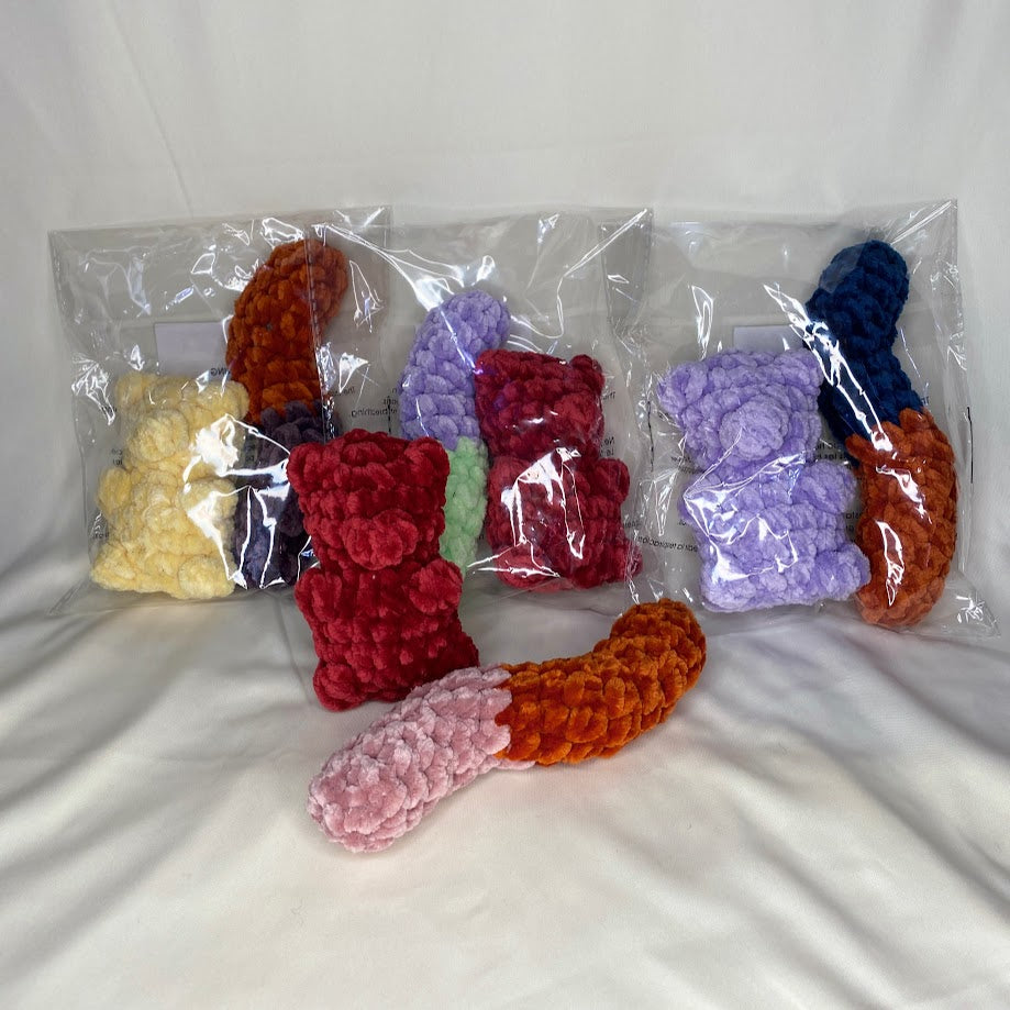 Gummy Crochet Plush Pack