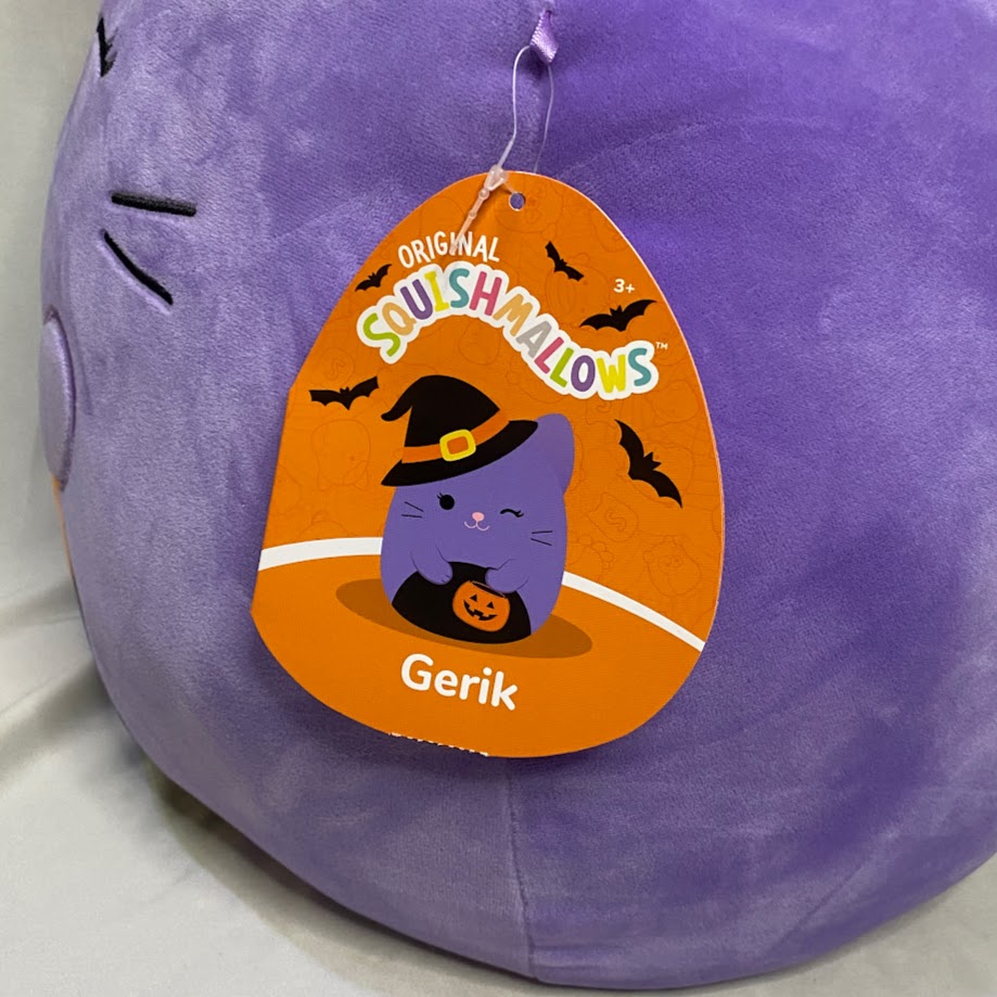 Gerick Halloween Cat Squishmallow 20" with Tag