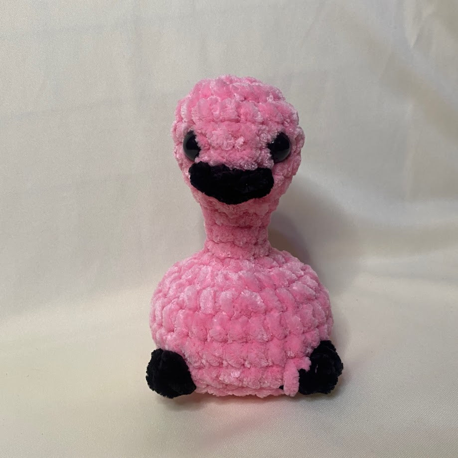 Silly Bird Crochet Plush