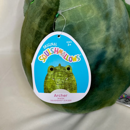 Archer Alligator Squishmallow 8" with Tag