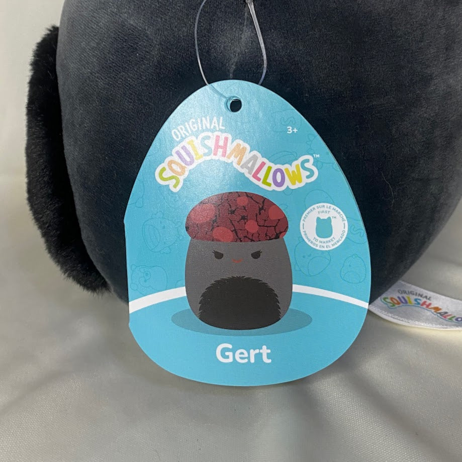 Gert Emo Mushroom 8" Squishmallow with Tag