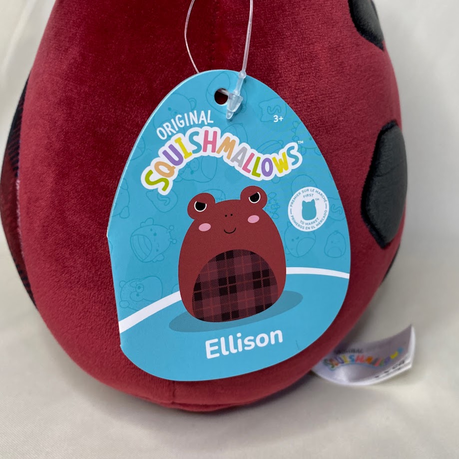 Ellison Emo Frog 8" Squishmallow with Tag