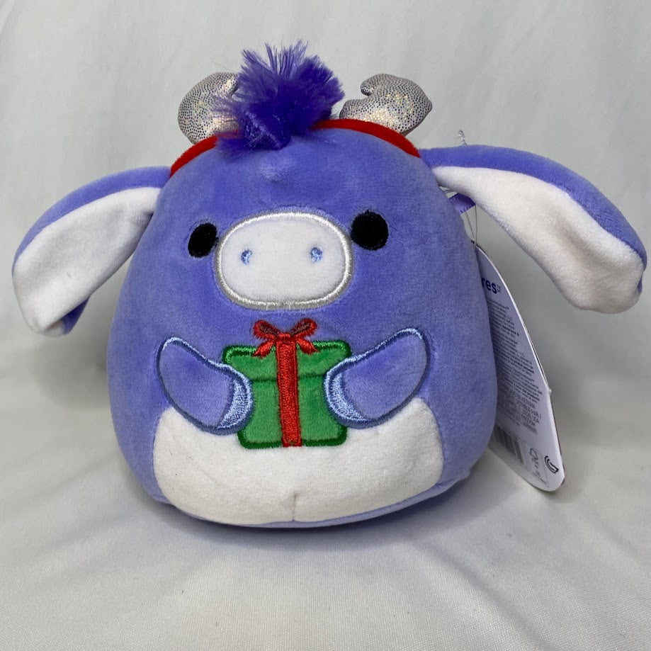 Milanda Christmas Donkey 5" Squishmallow with Tag