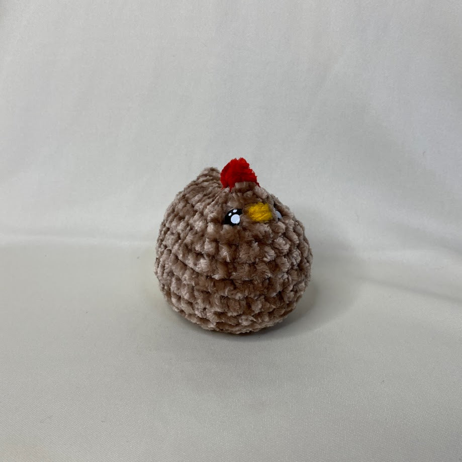 Mini Mabel Chicken Crochet Plush