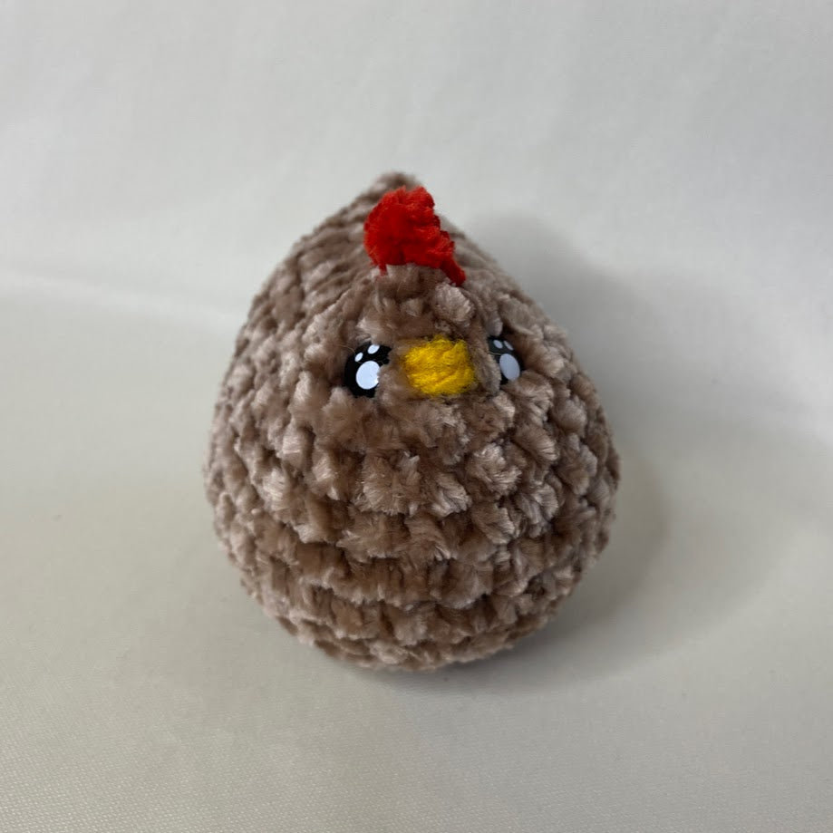 Mini Mabel Chicken Crochet Plush