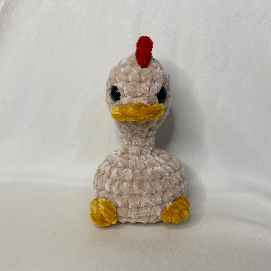Silly Bird Crochet Plush