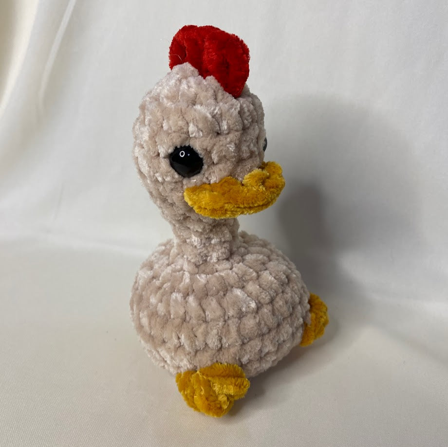 Silly Bird Crochet Plush