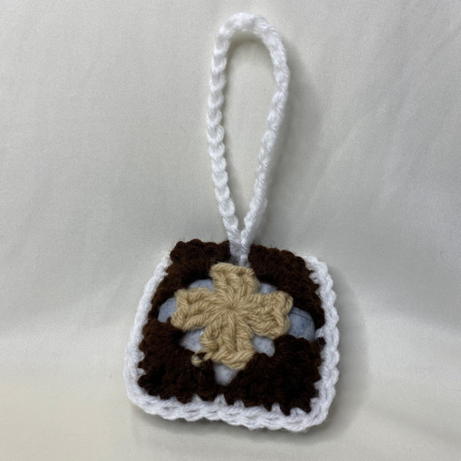 Crochet Earbud Carry Case