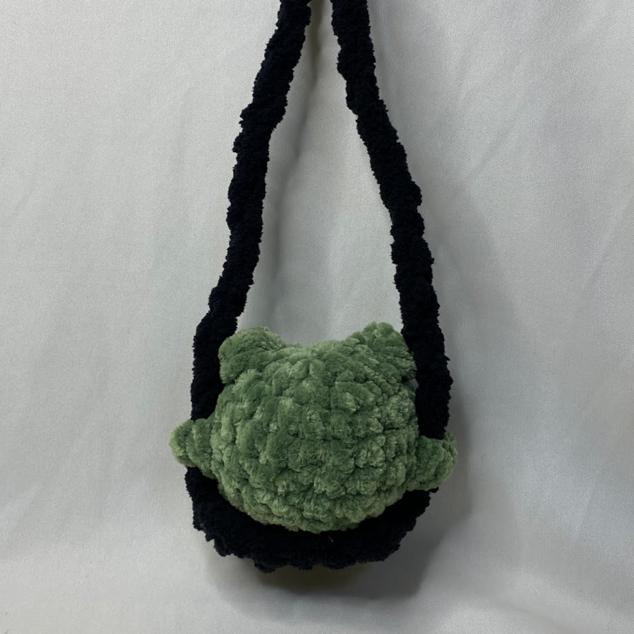Swinging Animal Crochet Mirror Hanger